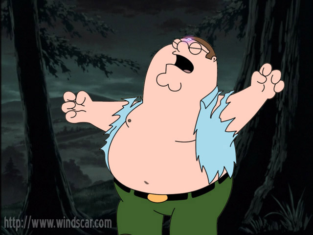 Peter Griffin gets a jewel shard