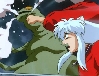 Inu Yasha finishes off the demon