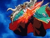 Sango finishes off the demon