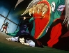 Miroku protects the princess