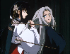 Kikyo threatens Tsubaki