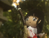 Plushie Kikyo shot InuYasha