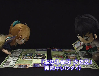 Plushie Shippo and Kagome playing the InuYasha card game