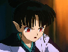 looking in Kana's mirror