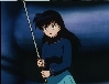 Kagoma pulls outthe sword