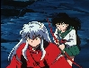 Inuyasha protects Kagome