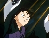 Miroku creates a barrier
