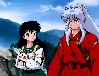 by the cave