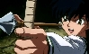 Kagome readys an arrow