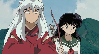 Inuyasha looks irritated
