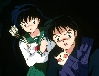 Miroku warns Inu Yasha