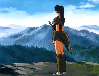 looking at the view