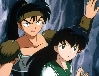 Kouga and Kagome