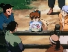 Shippo shows off his drawings