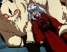 exausted Inu Yasha