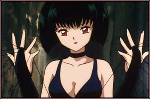 Yura minipulates the hair