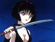 Yura with her sword