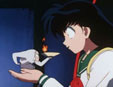 Kagome and Nobunaga's monkey